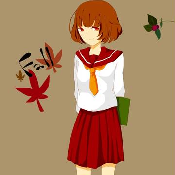秋ですね。