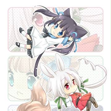 【ファンアート】みみっこ3人娘