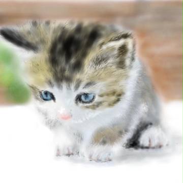 ねこ模写