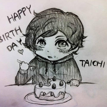 太一誕生日絵