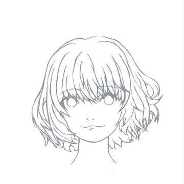 女の子 ラフ