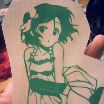 切り絵たのしいよ。切り絵・・・