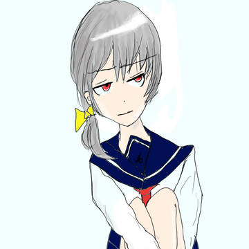ジト目