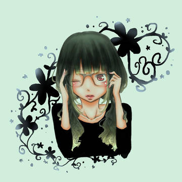 黒髪のつもり