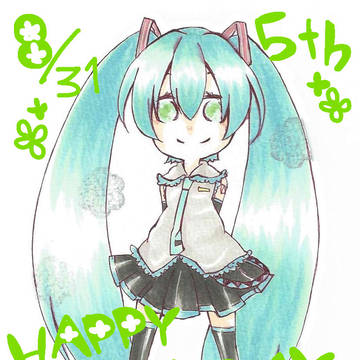 ミクさんおめでとう！！