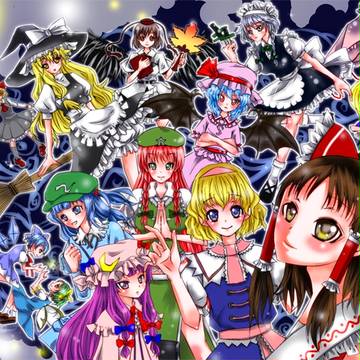 東方な女の子たち+同人ゲーム主人公