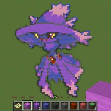 マイクラでムウマージ