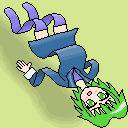 みどりん平面化（ドット絵サイズ）