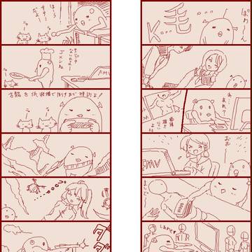 ねこ生活~マネキン生活