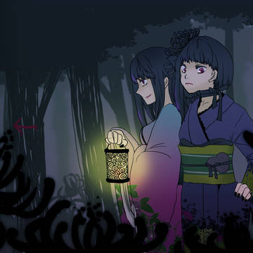 姉妹の肝試し