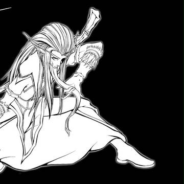 WOW人物練習。