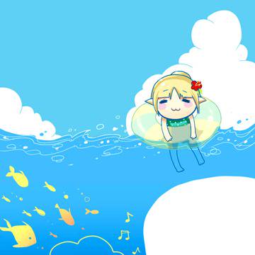 アクロちゃんの待ち受け画面