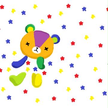 カラフルな住人