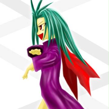 マフラー魔女
