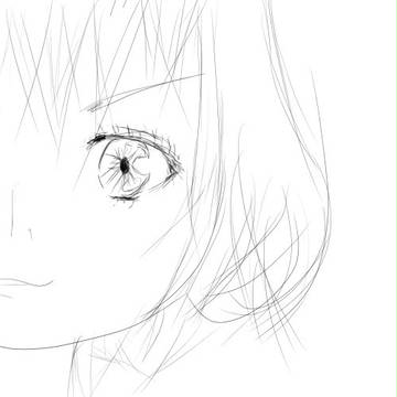 線画だけ