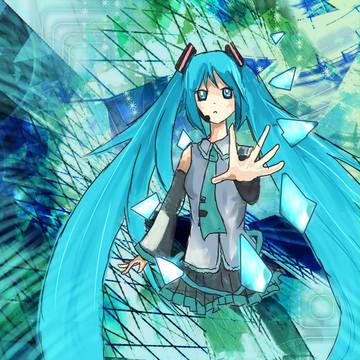 初音ミケ【科幻画作业】