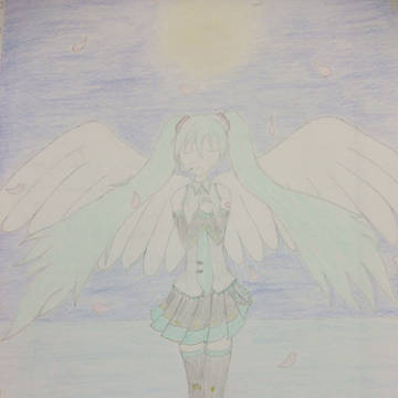 天使っぽいミクさん