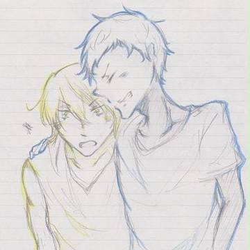 青と黄