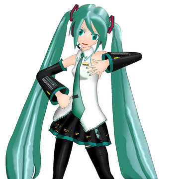 某動画用の初音ミクさん