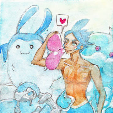 海の男