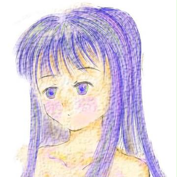 長髪少女