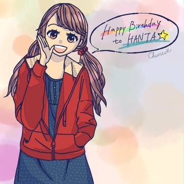 Happy birthday to HANTA☆