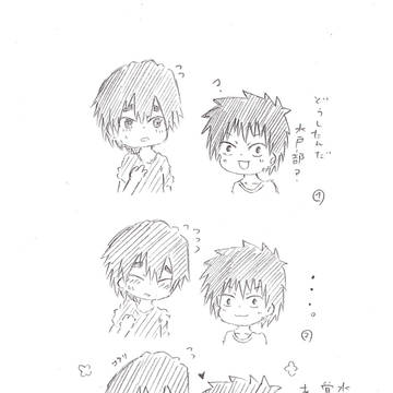 水戸部センパイと小金井センパイ