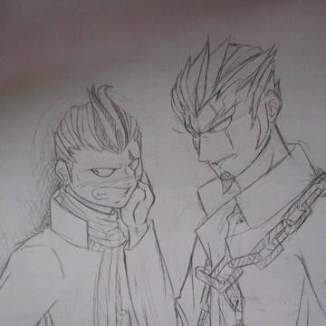 弐大クンと眼蛇夢クン