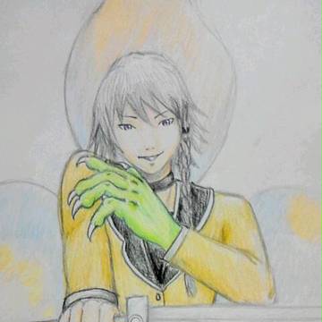 炎魔さんのキャラを描いてみた