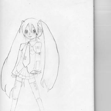 mikuを描いてみた　part2