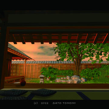 夏の夕暮れ2