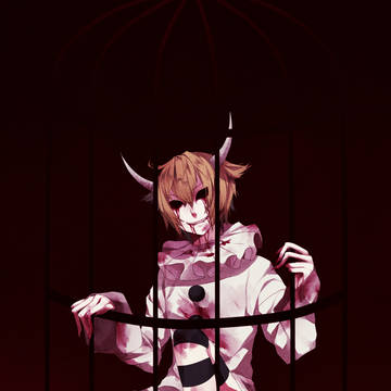 Demon in cage