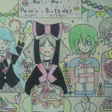 ちょっと早いけど誕生日おめでとうw