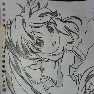 杉浦綾乃描きました！