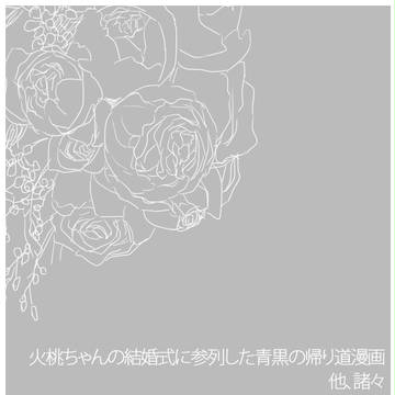 ああ、素晴らしき日々【青黒/火桃】