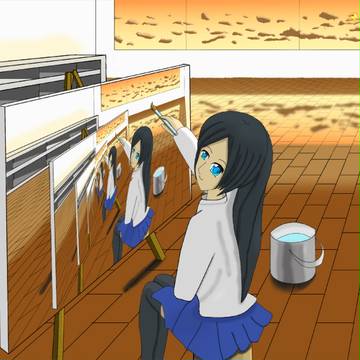 お絵かき娘2012