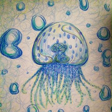 海の月
