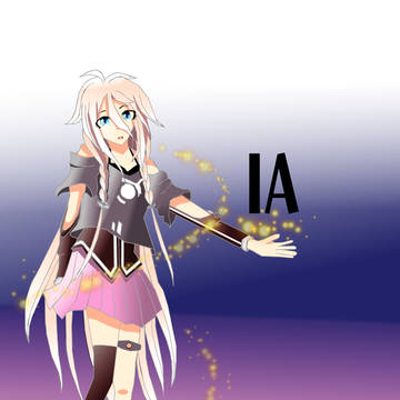 VOCALOID3 IA 描かせて頂きました。【2日クオリティ】