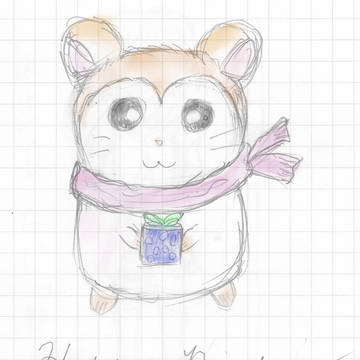 マフラーちゃん誕生日