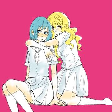 テツナちゃんと涼子ちゃん
