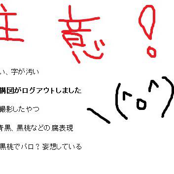 【黒バス腐】 落書き 【これは酷い駄絵】