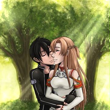 アインクラッドの新婚夫婦