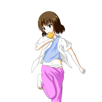 寝起き的な？