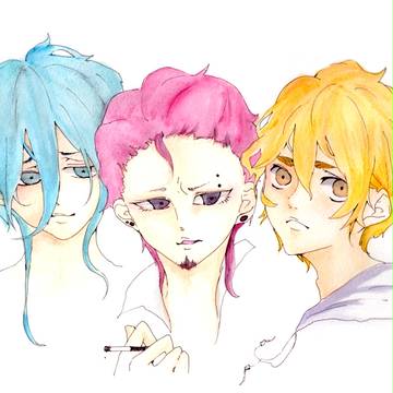 描いてみた。