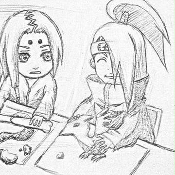 君麻吕和迪达拉