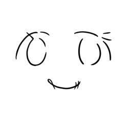 ぶざま文字絵(装飾有り)