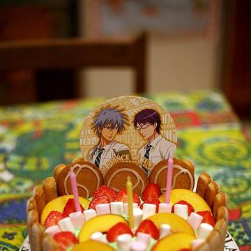 柳生 比呂士 & 仁王 雅治 キャラクターケーキ