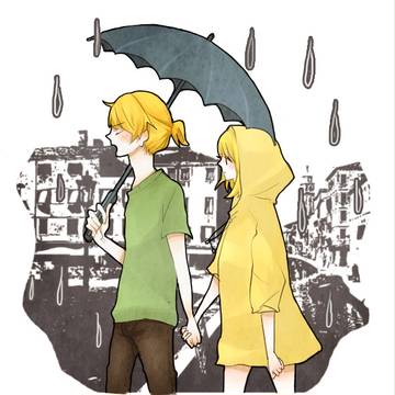 walk in the rain