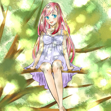森林系少女