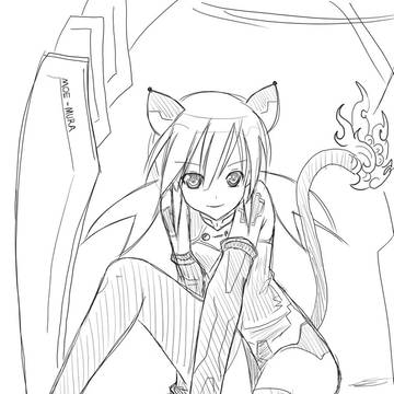 mawpoo in nekosuit